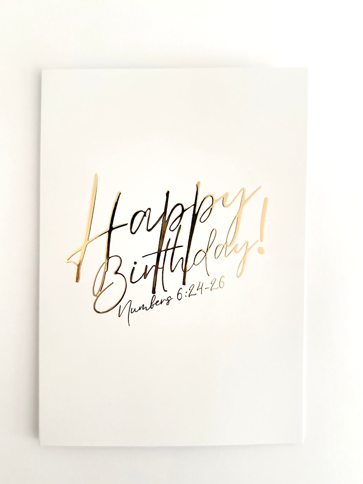 Favour Birthday Card