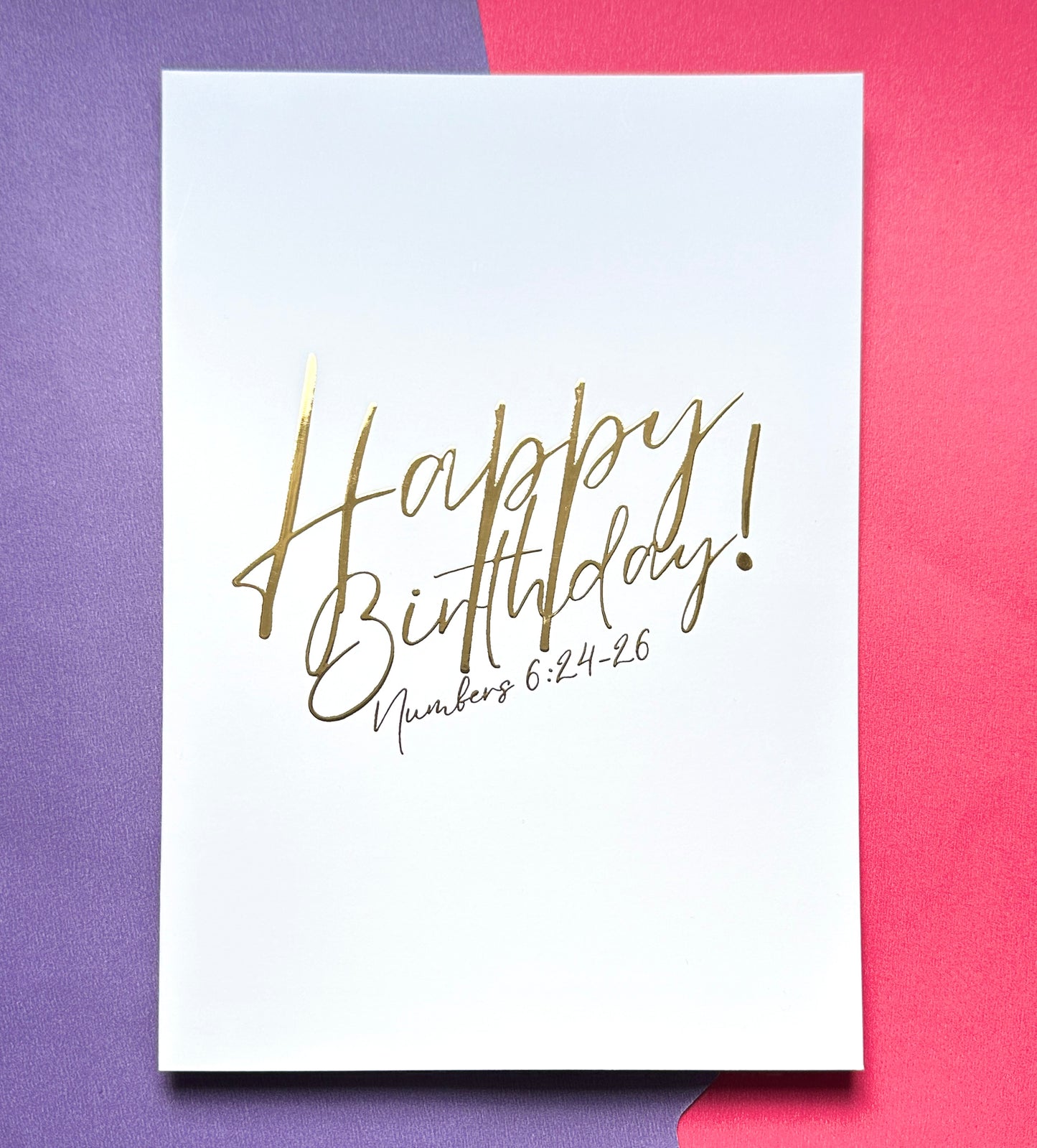 Favour Birthday Card