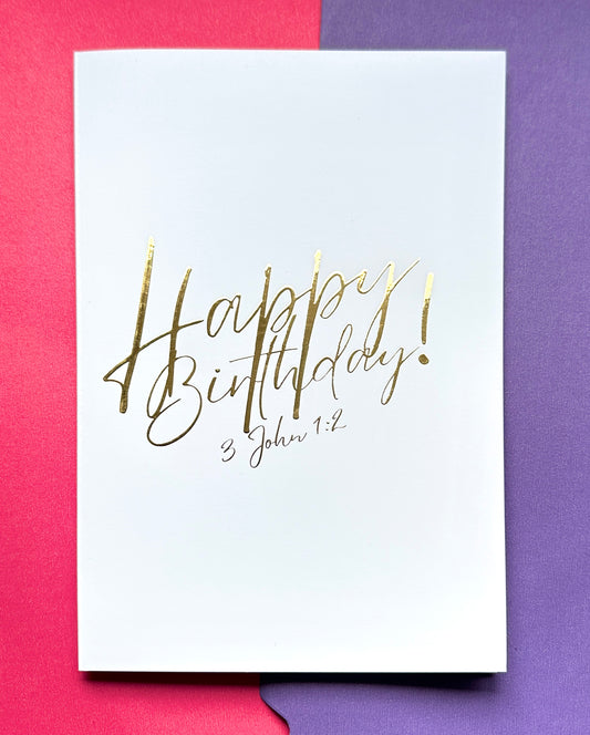 Prosper Birthday Card