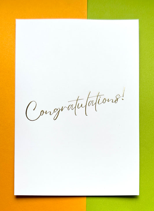 Congratulations Card